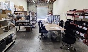 Warehouse and parts floor