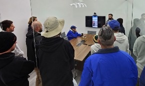 All-hands team meeting